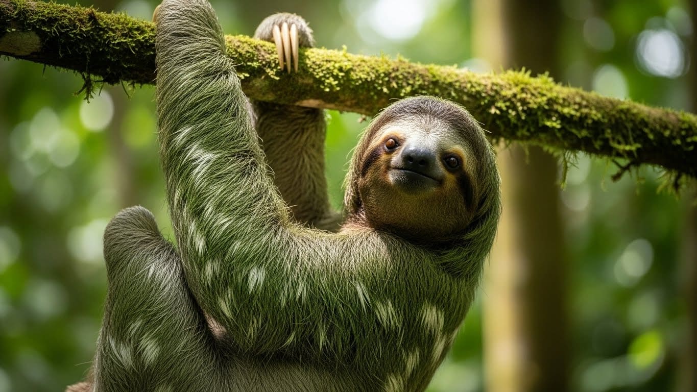 Why Sloths Are the Slowest Yet Smartest Survivors in the Rainforest