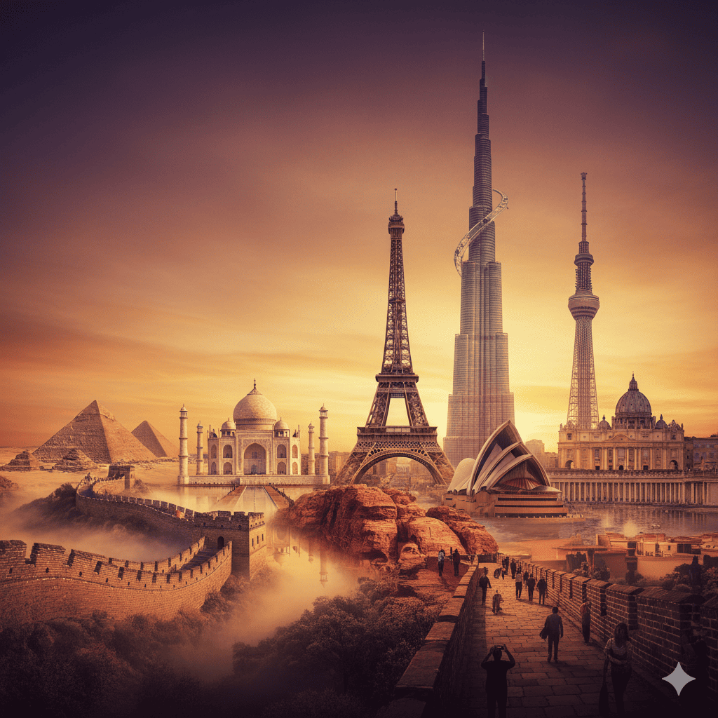 From Ancient to Modern: The Most Famous Landmarks Shaping Global Tourism