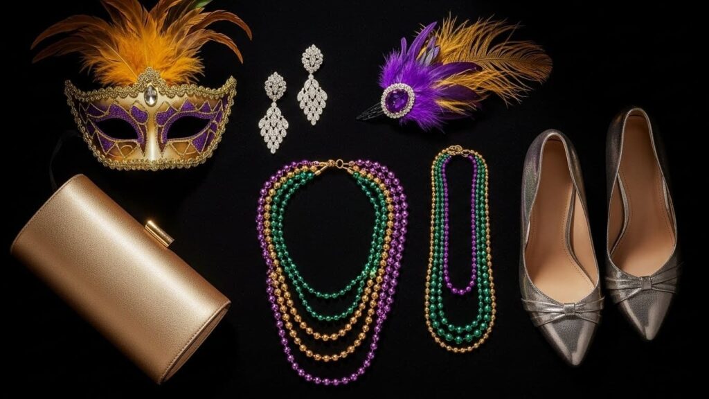 Elegant Accessories that Complete the Mardi Gras Look