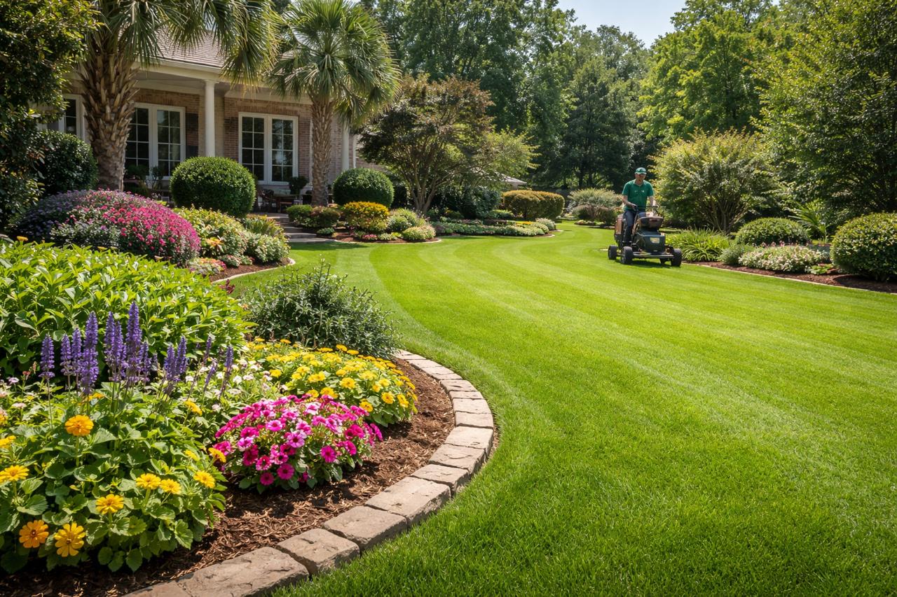 Always Green Landscaping: Transforming Outdoor Spaces in Myrtle Beach with Expert Lawn and Landscape Services